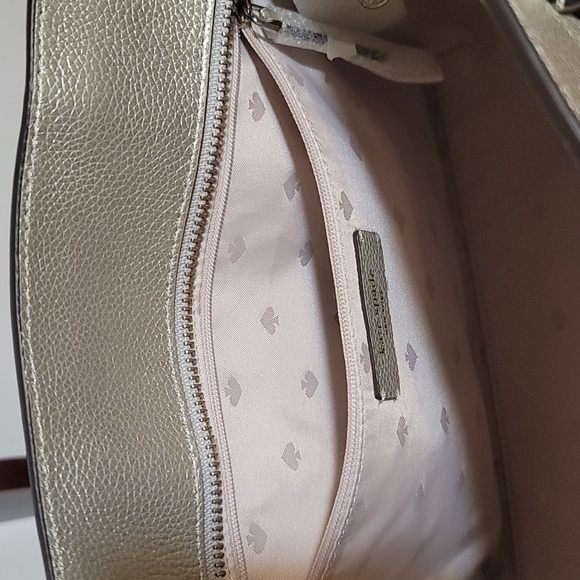 Kate Spade pale gold crossbody - Picture 4 of 5